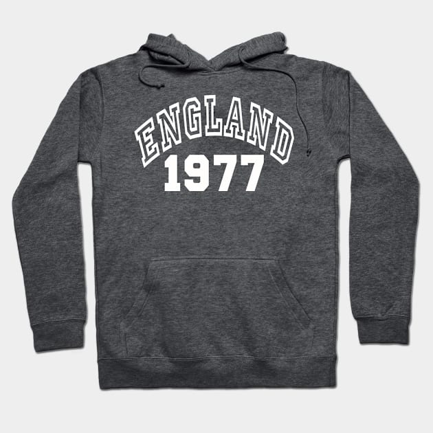 england Hoodie by martian